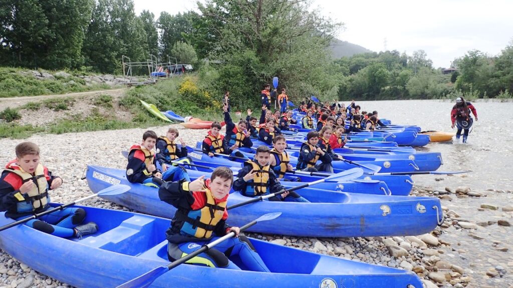 K2 Aventura - Descenso del Sella en Canoa Actividades para colegios en Asturias